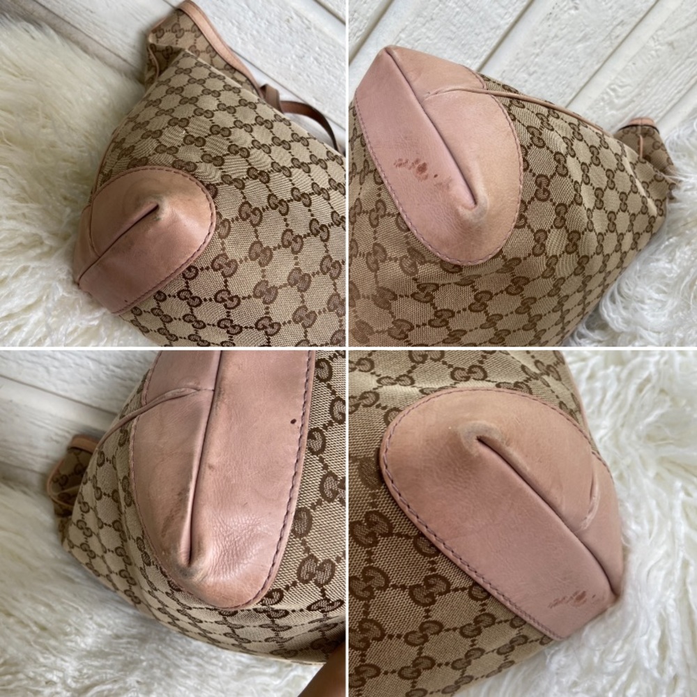 Gucci XL Monogram Web GG Tote Canvas - Picture 10 of 12